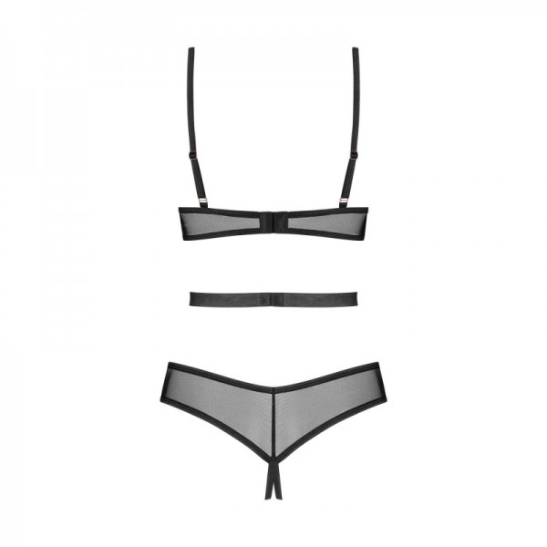 Body ouvert Euridia - Noir - Obsessive