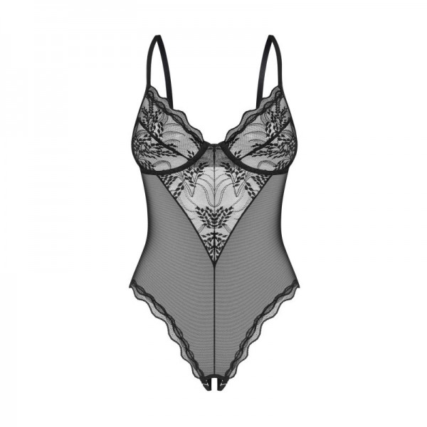 Body ouvert noir PERISIA - Obsessive