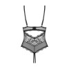 Body ouvert noir PERISIA - Obsessive