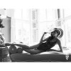 Body ouvert noir PERISIA - Obsessive