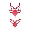 Body ouvert Rouge Matildea - Obsessive