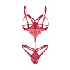 Body ouvert Rouge Matildea - Obsessive