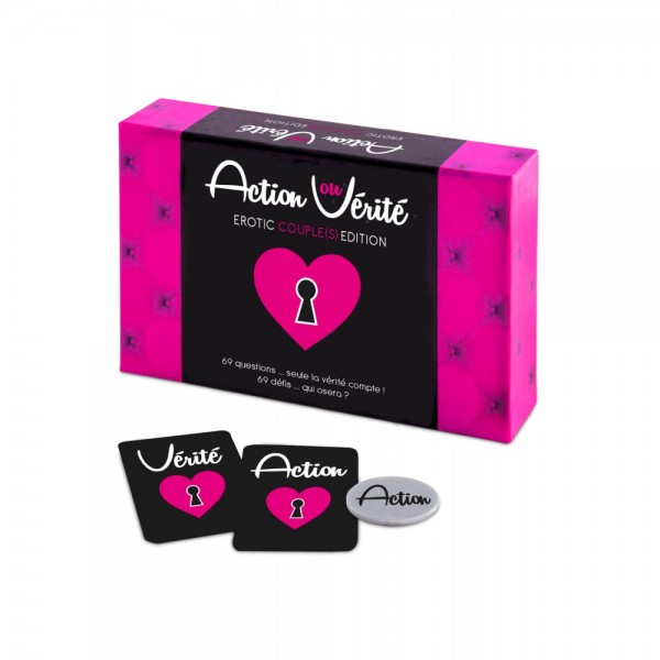 Coffret Action ou Vérité édition érotique party - E27935