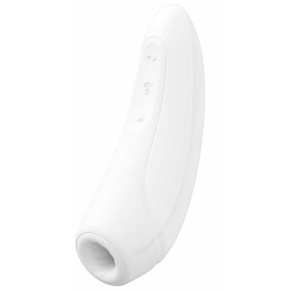 Stimulateur de clitoris connecté Love Triangle Satisfyer Blanc