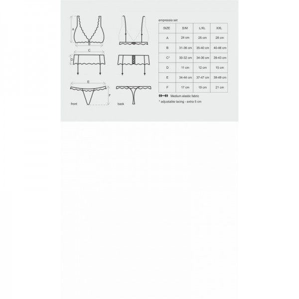 Ensemble 3 pcs EMPERITA - Noir