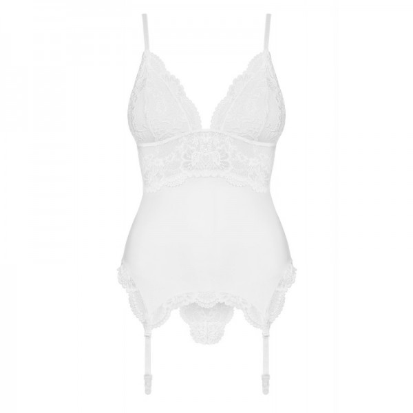 Guêpière 810 sensuelle Blanche