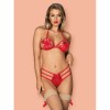 Ensemble 2 pcs  GIFTELLA - Rouge