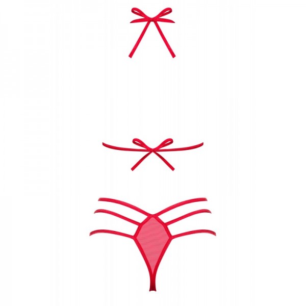 Ensemble 2 pcs  GIFTELLA - Rouge