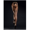 Madame Bas Couture nude & noir Porte Jarretelles