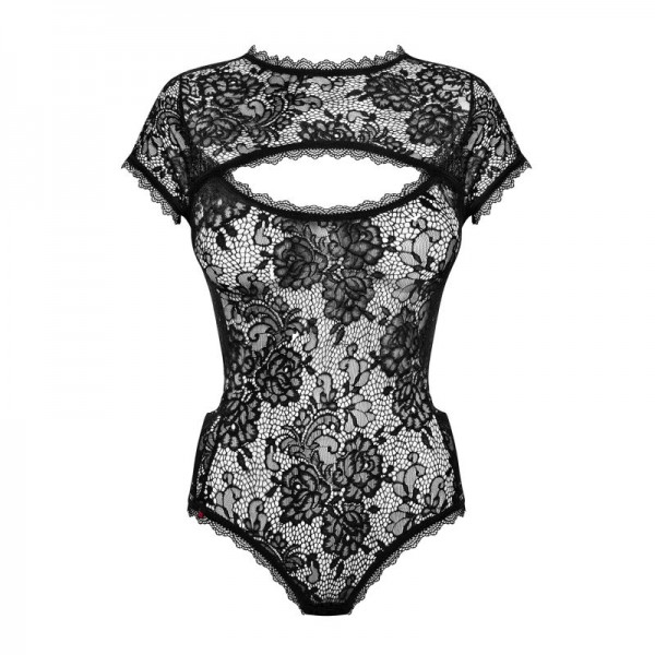 PEONESIA Body dentelle noir