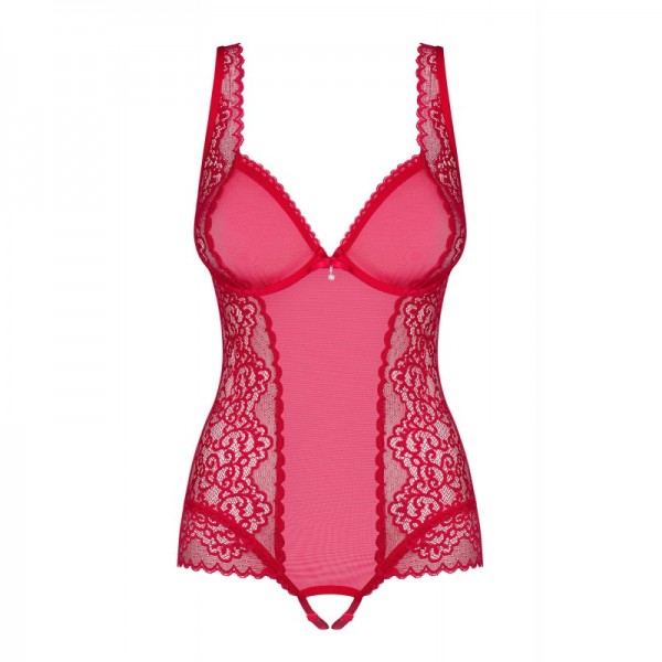 Rougebelle Body ouvert - Rouge