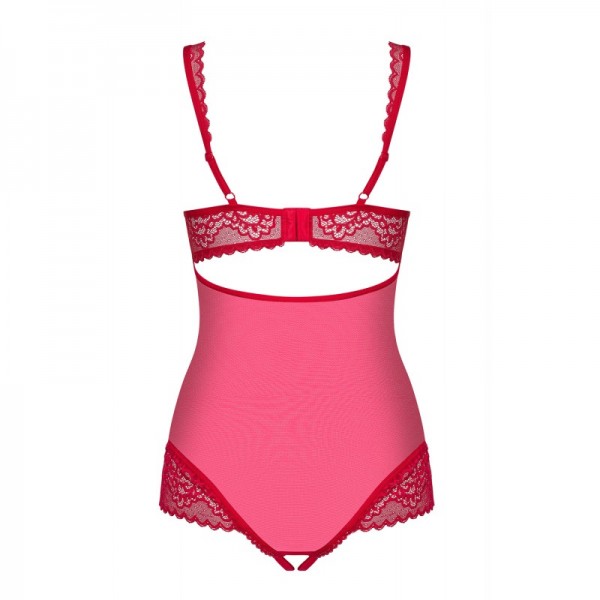 Rougebelle Body ouvert - Rouge