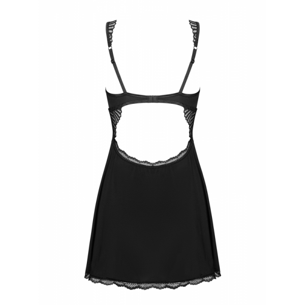 KLARITA  Babydoll NOIR