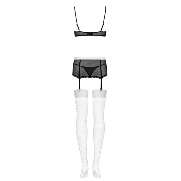 Maidme Servante Costume - Noir et blanc  5 pièces