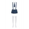 Studygirl Costume 5 pcs - Bleu