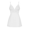 810 -  Babydoll - Blanc et string