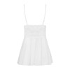 810 -  Babydoll - Blanc et string