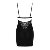 MADERRIS nuisette en dentelle noire & String