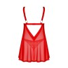 ELIANES babydoll rouge et string