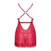 LACELOVE babydoll & String - Rouge