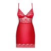 Nuisette et string rouge LOVICA  - Madonna Lingerie