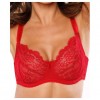 SCANDAL Soutien gorge à armatures rouge coquelicot