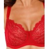 SCANDAL Soutien gorge à armatures rouge coquelicot