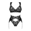 Ensemble 3 pièces DONNA DREAM - noir