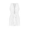Peignoir HEAVENLLY  Blanc transparent