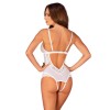 Body ouvert HEAVENELLY blanc  - Madonna Lingerie-