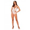 Body ouvert HEAVENELLY blanc  - Madonna Lingerie-