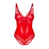 ALIOSA body rouge et string