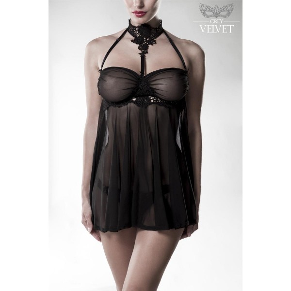 babydoll  élégante noire